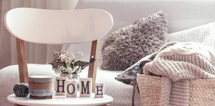 Διακόσμηση Σαλονιού | Γαρύφαλλο - Λευκά Είδη